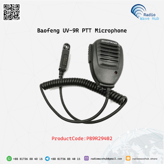 Picture of Baofeng UV-9R PTT Hand Microphone